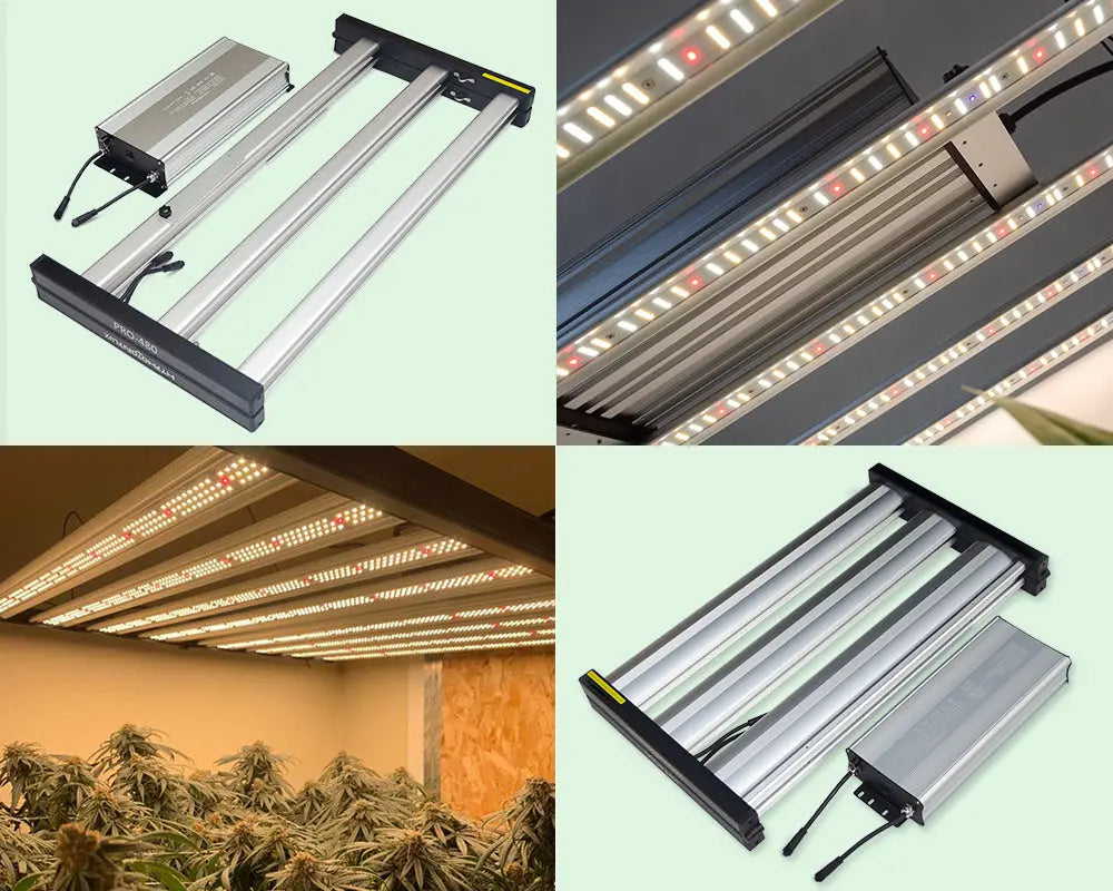 LED grow lights full spectrum with UV and IR