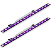 UV-A LED Grow Light, Commercial UV Supplemental Bar 30W, Two Pack